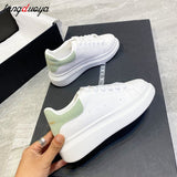 Niulatu Women Sneakers Fashion Vulcanized Shoes Spring autumn Casual Platform Shoes Female Soft Footwear Fashion Breathable White Shoes DJSE