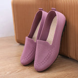 Niulatu Breathable Sneakers Women Breathable Light Slip on Flat Casual Shoes Ladies Loafers Socks Shoes Women Zapatillas Mujer DJSE