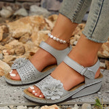 Niulatu Women 2025 New Summer Elegant Breathable Shoes For Women Open Toe Non-Slip Buckle Zapatos De Mujer Footwear Women Sandals DJSE