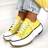 Niulatu Women Platform Canvas Sneakers Lace-Up High Top Female Casual Shoes Fashion Zebra Pattern Lace Up Lady Sports Boots DJSE