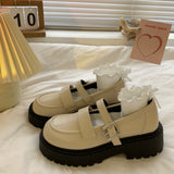 Niulatu shoes new thick bottom retro Mary Jane shoes Japanese JK uniform platform shoes college girls leather shoes women's shoes DJSE