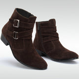 Niulatu Men Boots 2025 Fashion Microfiber Leather Fur Boots Winter Nubuck Leather Warm Men Shoes Outdoor boots 188 DJSE