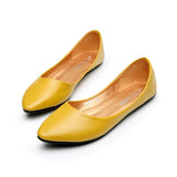 Niulatu Womens Shoes Flats Women Casual Shoes Moccasins Shoes Woman Slip On Pointed Toe Flat Shoes zapatos planos mujer scarpe DJSE