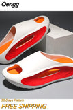 Niulatu Men Casual Beach Slippers 2025 Summer New Luxury Soft EVA Hollow Unisex Sport Sandals Women Platform Slides Shoes Zapatos Hombre DJSE