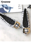 Niulatu Women Flats Black Ballet Flats for Women Foldable Shoes for Ladies Flats Comfortable Small Size 31 32 33 34 Big Size 45 46 Metal DJSE