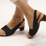 Niulatu Women Sandals Square Toe Comfortable Platform Shoes Woman Mid Heel Beach Party Sandals Plus Size Zapatos Mujer DJSE