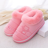 Niulatu Women Slippers Women's Plush Home Winter Warm Shoes Ladies Soft Non-Slip Indoors Bedroom Floor Flats Female Slipper 2025 DJSE