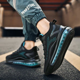Niulatu Mens Professional Air Cushion Mesh Breathable Running Shoes Fashion Men Outdoor Sports Athletic Walking Shoes Sneakers DJSE