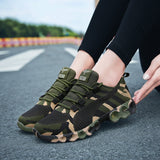 Niulatu New Camouflage Fashion Sneakers Women Breathable Casual Shoes Men Army Green Trainers Plus Size 34-44 Lover Shoes DJSE