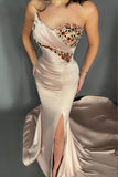 Niulatu Mermaid Evening Dress Long With Beads HZ1007