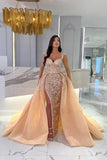 Niulatu Sweetheart Mermaid Evening Dress Overskirt With HZ1007