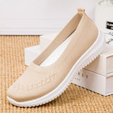 Niulatu 2025Women Shoes Knitting Sock Sneakers Women Spring Summer Slip On Flat Shoes Women Loafers Flats Walking shoes Female DJSE
