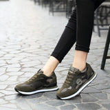 Niulatu Women Vulcanized Shoes Sneakers Ladies Lace-up Casual Shoes Breathable Walking Shoes Zapatos De Mujer Trainers DJSE