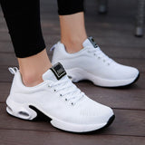Niulatu Women's Fashion Air Cushion Sports Running Flat Soft Bottom Sneaker Mesh Breathable Casual Shoes for Women 2025zapatillas Mujer DJSE