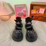 Niulatu Lolita Shoes JK Uniform Platform Shoes Japanese School Uniform High Heels Cute Mary Jane College Girls Shoes 2025 Women Shoe DJSE