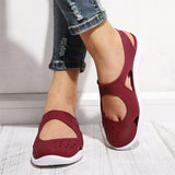 Niulatu Women Sandals Soft Flat Jelly Shoes Slip On Female Casual Girl Sandals Hollow Out Mesh Flats Beach Shoes New 531 DJSE