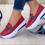 Niulatu New Platform Comfortable Women Sneakers Fashion Thick Bottem Casual Shoes Women Increase Vulcanize Shoes Plus Size DJSE