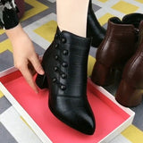 Niulatu Chelsea High Boots Women 2025 New Winter High Heels Shoes Women Fashion Sexy Warm Ankle Boots Designer Pumps Shoes DJSE