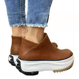 Niulatu for Women Platform Shoes Wedges Designer Brand Luxury Women Shoes 2025 Booties Woman Fall Shoes Zapatos De Mujer DJSE