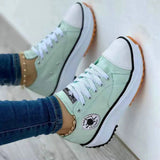 Niulatu Women Shoes Couple Canvas Shoe Casual Women Sport Shoes Male Flat Lace-Up Adult Zapatillas Mujer Chaussure Femme DJSE