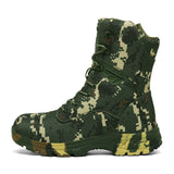 Niulatu Men Boots Work Safty Shoes Men Desert Tactical Military Boots Autumn Winter Special Force Army Ankle Boots Men DJSE