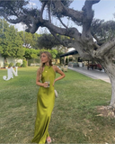 Niulatu Halter Long Prom Dress Evening Gown Party Dress HZ1007