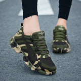Niulatu New Camouflage Fashion Sneakers Women Breathable Casual Shoes Men Army Green Trainers Plus Size 34-44 Lover Shoes DJSE