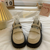 Niulatu shoes new thick bottom retro Mary Jane shoes Japanese JK uniform platform shoes college girls leather shoes women's shoes DJSE
