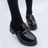 Niulatu Lolita Girl Women Maid Shoes Round Toe lolita Shoes Japanese JK High School Uniform Kawaii Anime Cosplay low Heel shoes DJSE