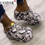 Niulatu Hot Popular Serpentine Small Hole Women Sandals Cute Slippers Platform Thick Bottom Back Strap Summer Ladies Casual Shoes DJSE