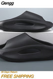Niulatu Men Casual Beach Slippers 2025 Summer New Luxury Soft EVA Hollow Unisex Sport Sandals Women Platform Slides Shoes Zapatos Hombre DJSE