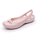 Niulatu Women's fashion Clog Shoes Sandals Sweet Cute Jelly Shoes Women Casual Sandals Garden Lady Beach Plastic Shoes DJSE