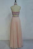 Niulatu Length Halter A-line Two-piece Chiffon Appliques Prom HZ1007