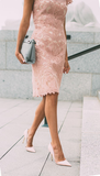 Niulatu of the bride dress Knee length dress HZ0113