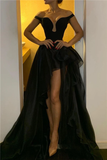 Niulatu Black Prom Dresses Long Prom Dresses HZ0113