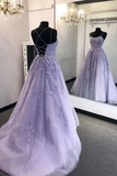 Niulatu tulle lace long prom dress formal dress HZ0113
