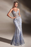Niulatu Long Corset Prom HZ1007