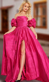 Niulatu Puff Sleeve A-line HZ1007