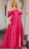 Niulatu Puff Sleeve A-line HZ1007