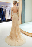 Niulatu Mermaid Sequins Formal Evening Dresses with HZ1007