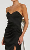 Niulatu Ruched Detail Prom HZ1007