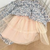 Sexy Ball Gown Sweetheart Floral Summer Dress Holiday Party Outfits For Women HZ1214