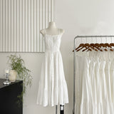 Sexy A line Spaghetti Straps Floral Summer Dress Holiday Party Outfits For Women HZ1214