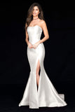 Niulatu Taffeta Long Mermaid Dress With HZ1007