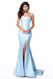 Niulatu Taffeta Long Mermaid Dress With HZ1007