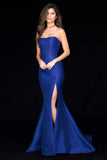 Niulatu Taffeta Long Mermaid Dress With HZ1007