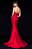 Niulatu Taffeta Long Mermaid Dress With HZ1007