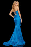 Niulatu Mermaid Lace Up Simple Prom HZ1007