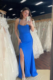 Simply Purple Mermaid Long Prom Dress with HZ0308