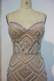 Niulatu Sweetheart Mermaid Long Sequined Beading Prom Dresses with Pearls and HZ1007